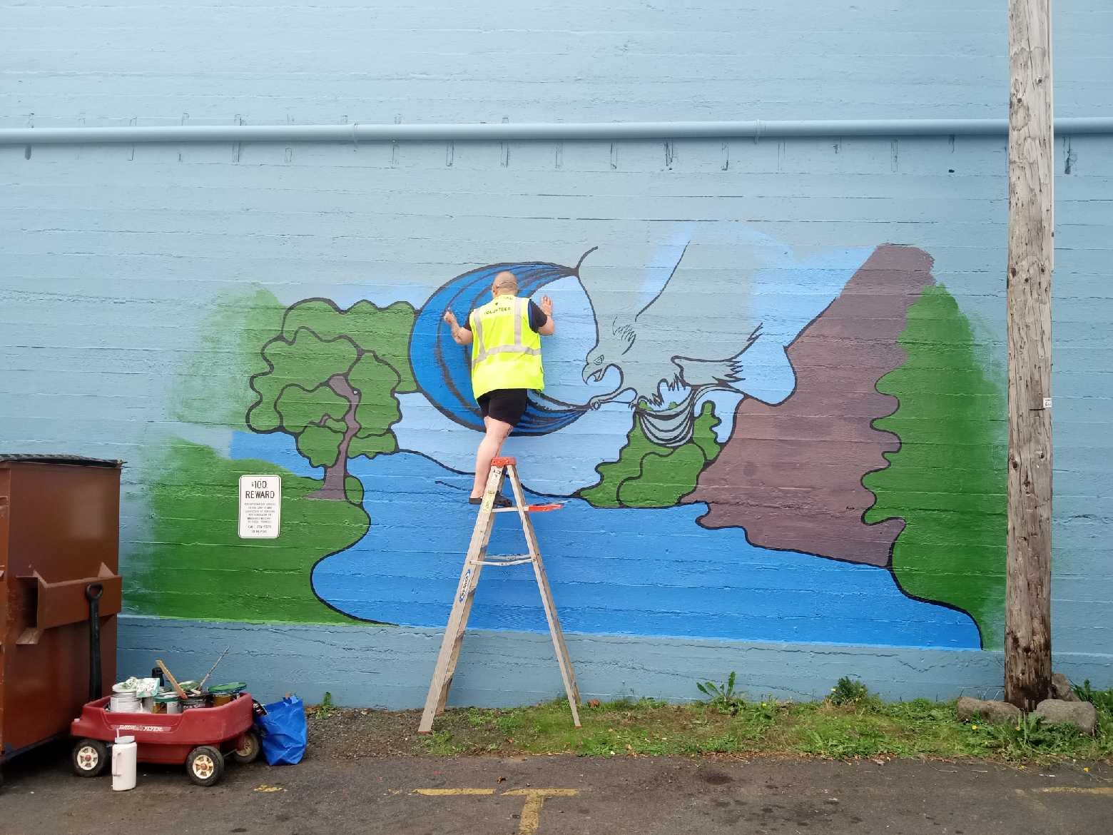 Castle Rock Fraternal Order of Eagles Mural